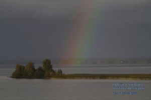 Ouluj�rvi, Siniluoto ja sateenkaari